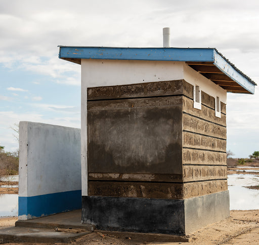 Latrine + Handwashing Station & Soap