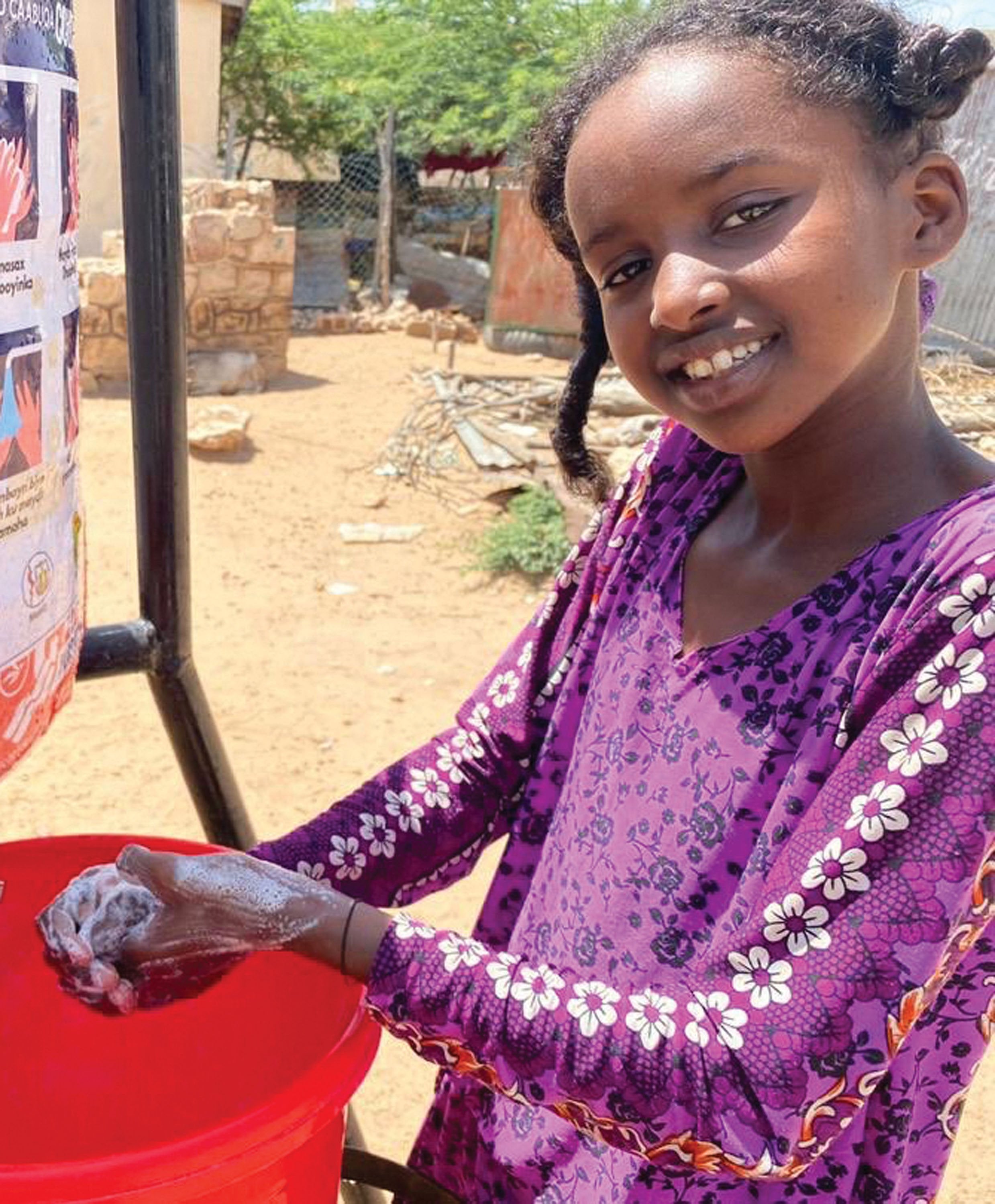 Latrine + Handwashing Station